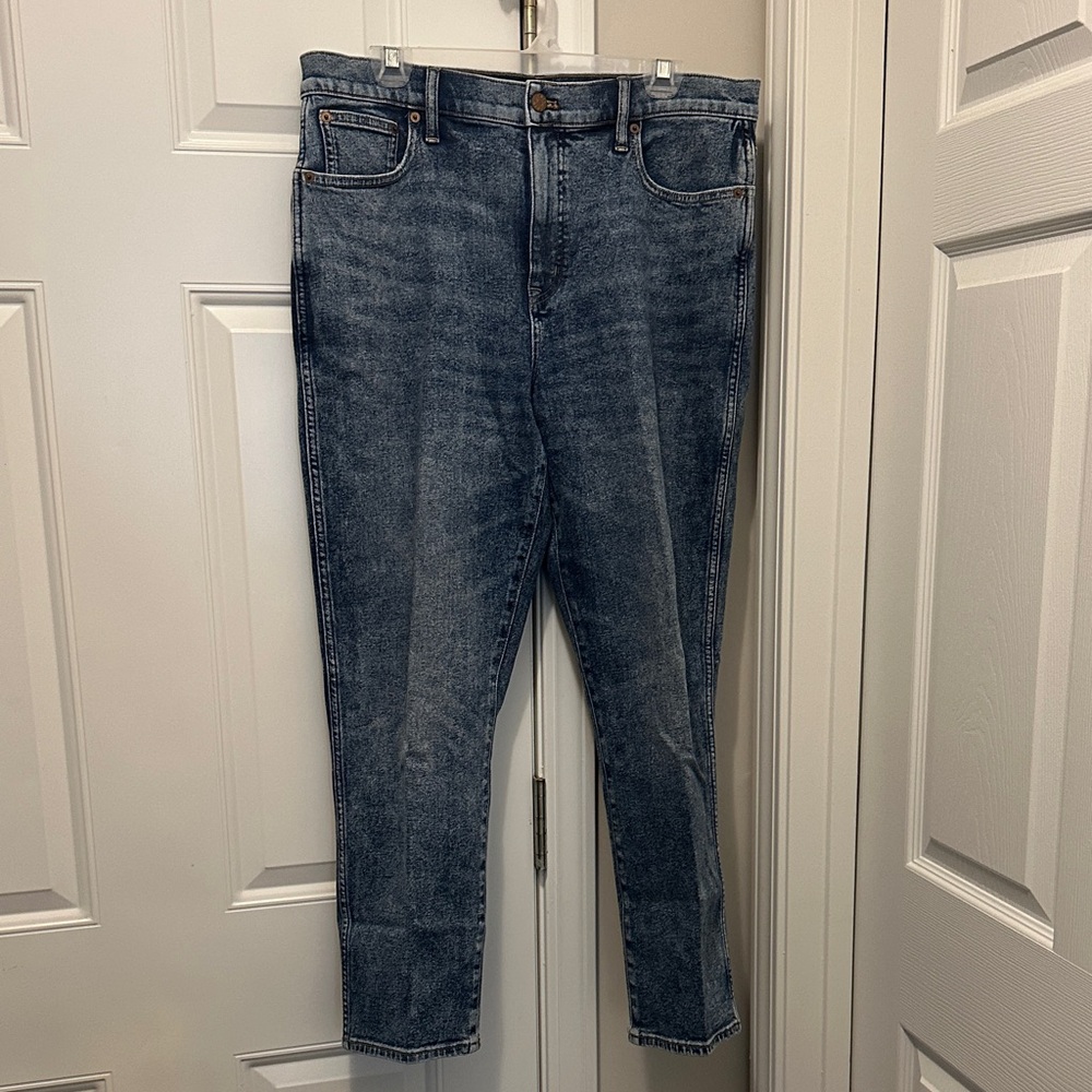 J. Crew Dark Blue Ankle Jeans